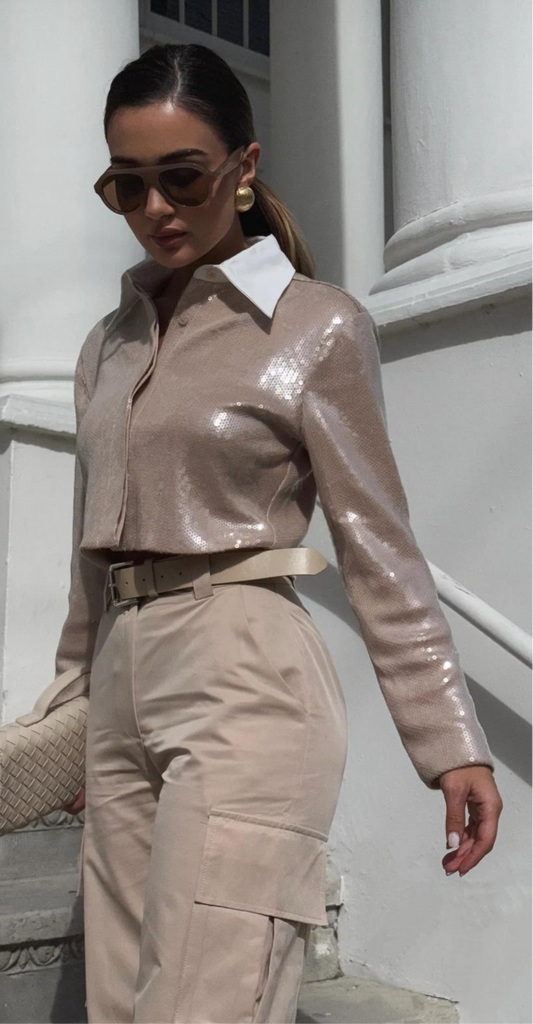Milena Top shine