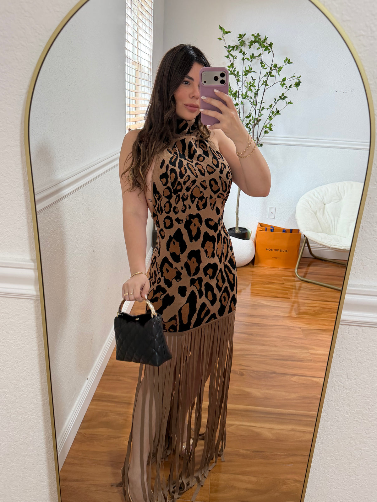 Savanna Fringe dress