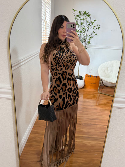 Savanna Fringe dress