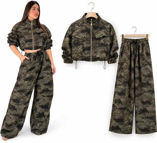 Olive Camo set