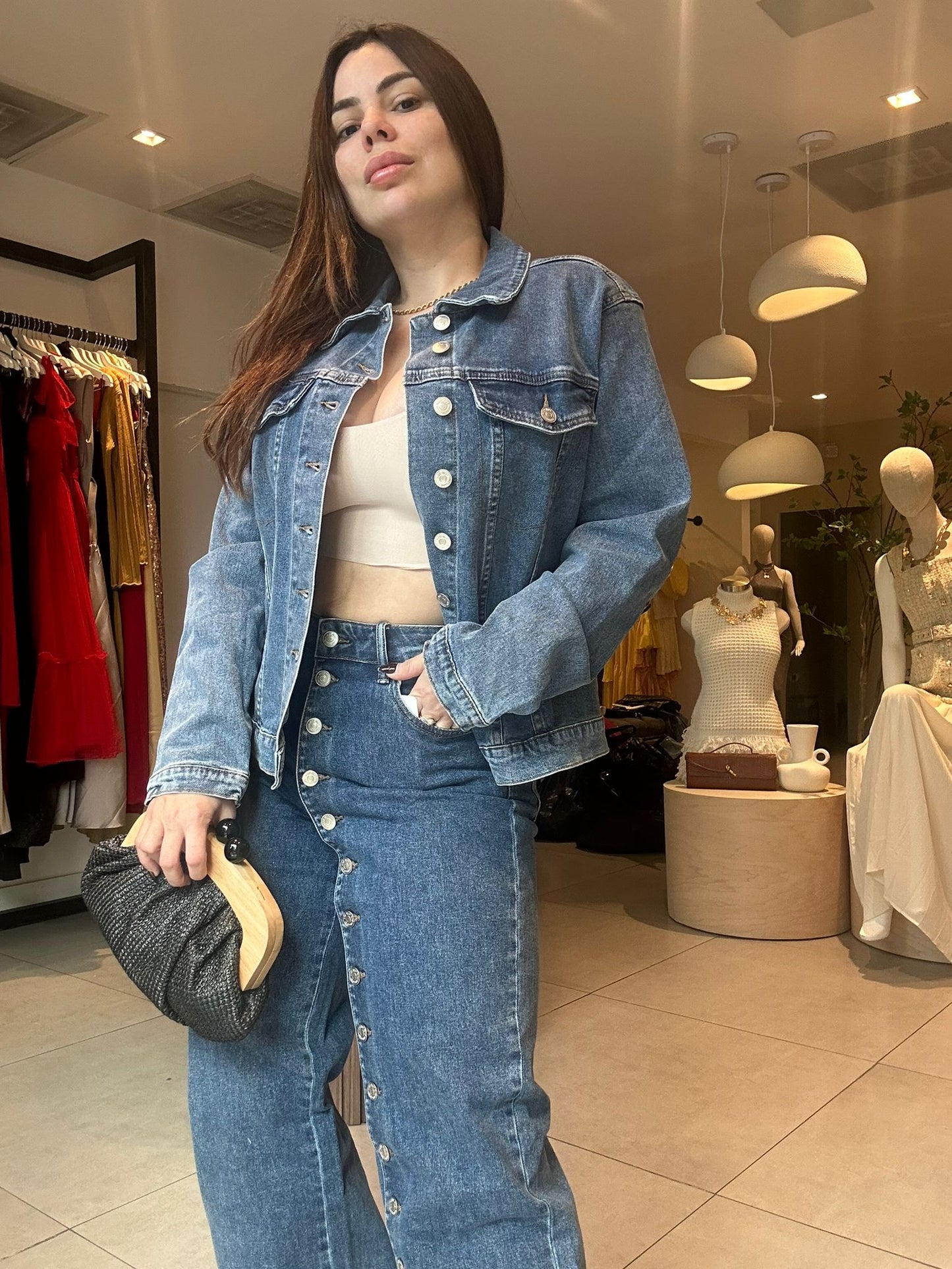 Demy Denim Set