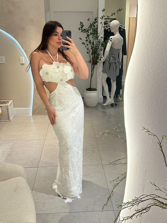 White dress