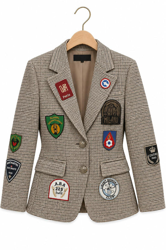 Paris Milano Badge Blazer