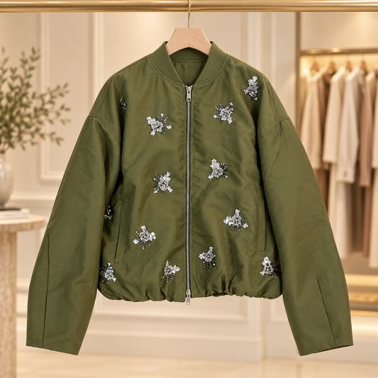 Bomber Olive Spark