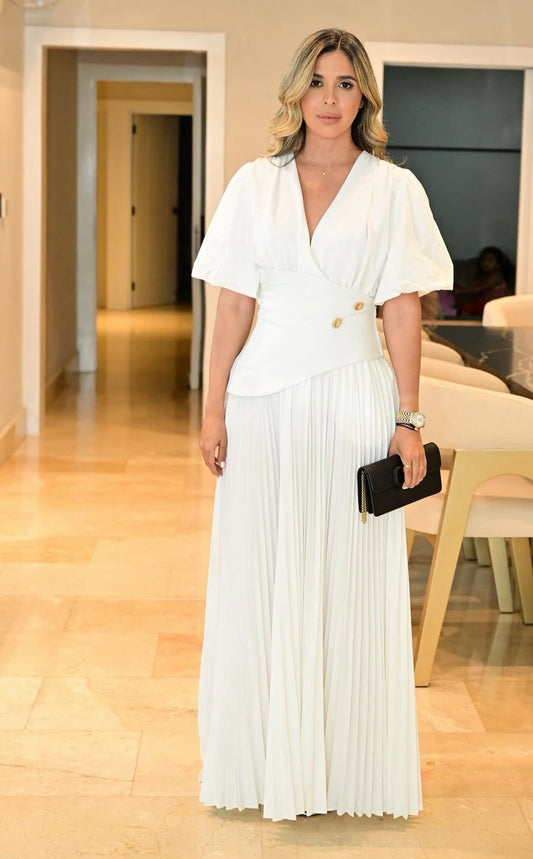 Perla blanca dress