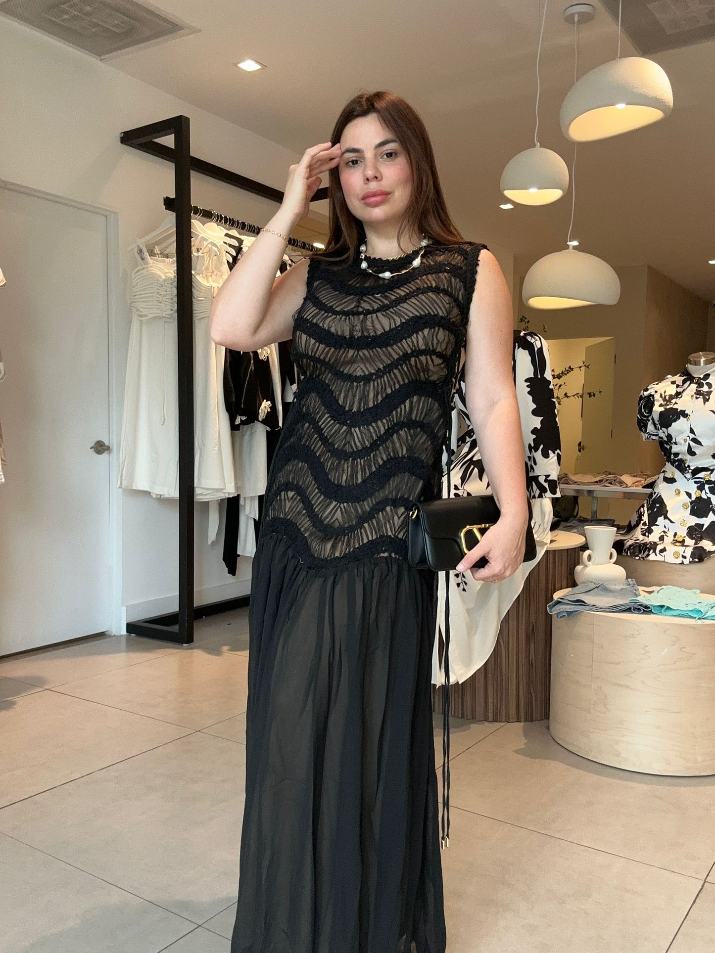 Negro eterno dress