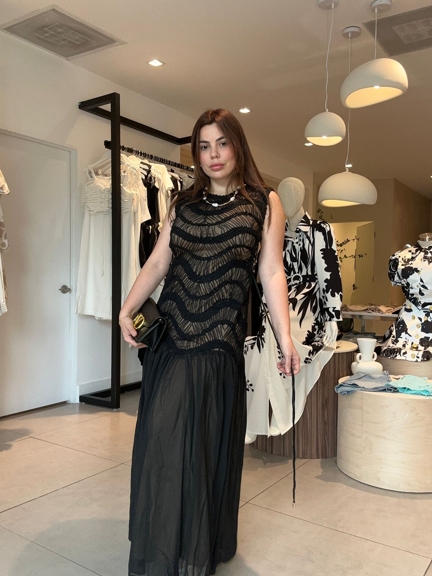Negro eterno dress