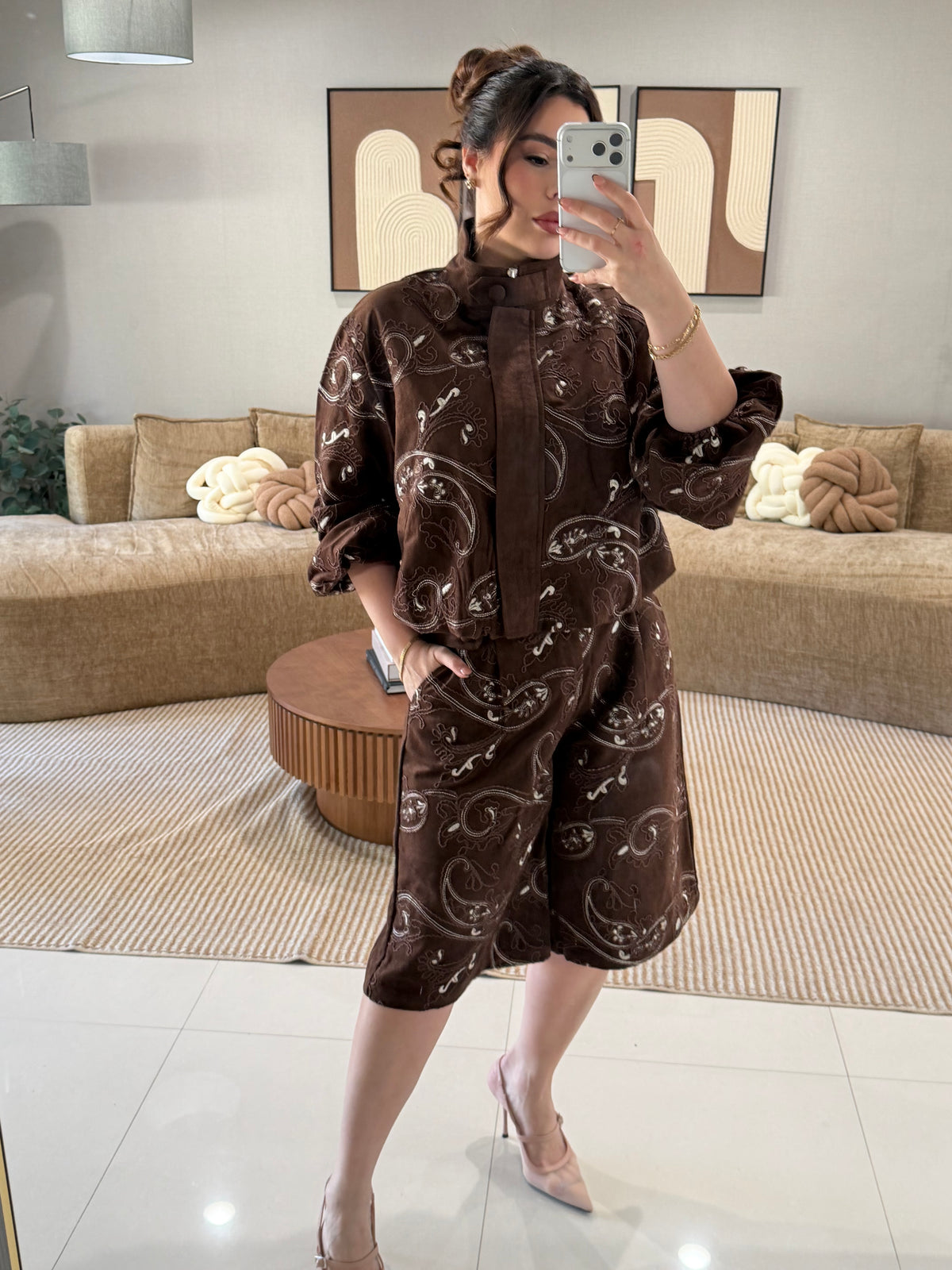 Cocoa Bermuda set